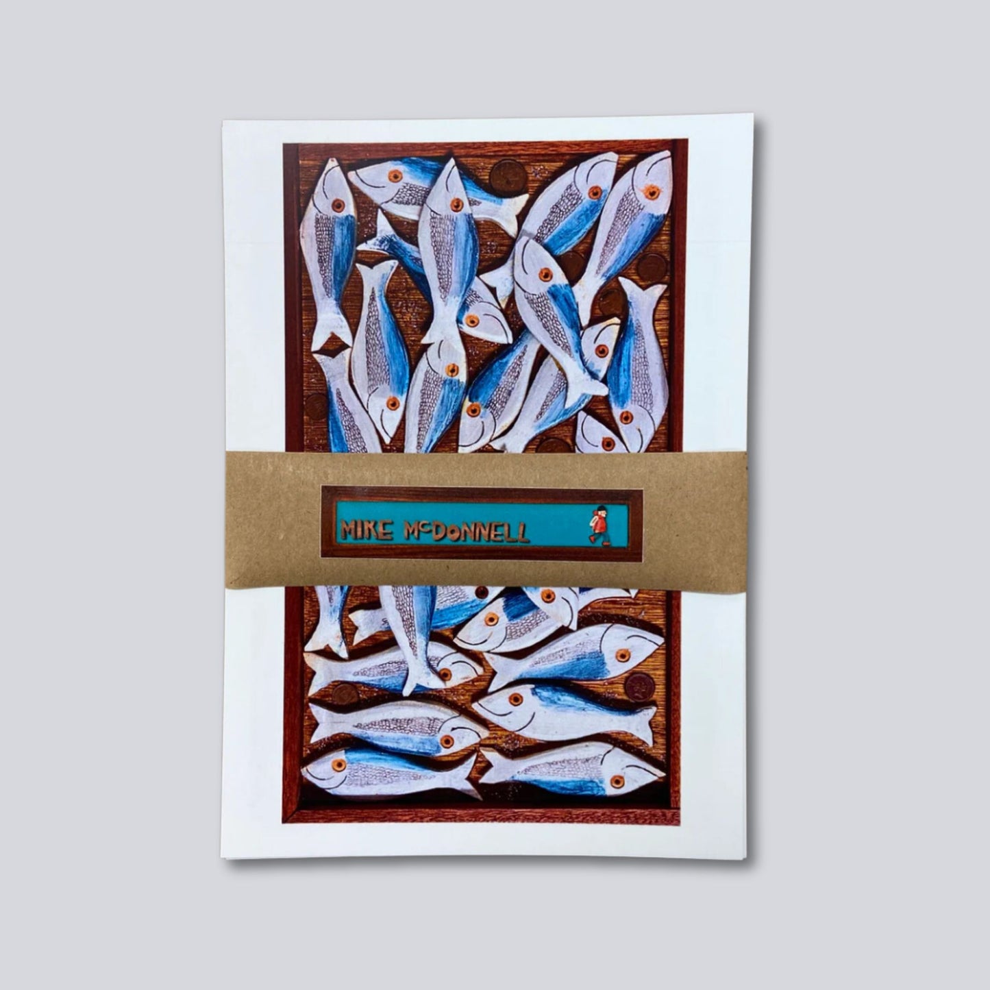 Mike McDonnell Postcard Set - Fishing