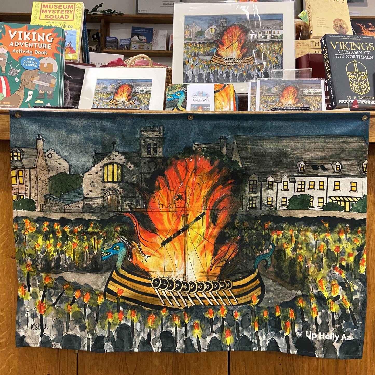 Up Helly Aa Tea Towel