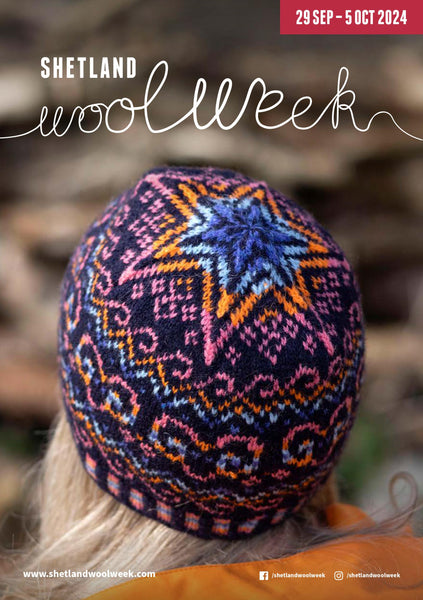 Isleburgh Toorie Hat Pattern - Shetland Wool Week 2024 (Paper Copy)