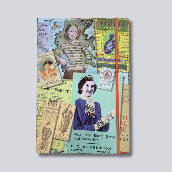 A4 Folder - Vintage Textile Adverts