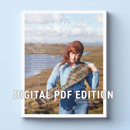 DIGITAL PDF EDITION - Shetland Wool Week Annual 2024