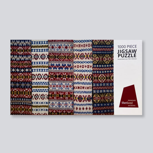 Fair Isle Scarves Jigsaw Puzzle
