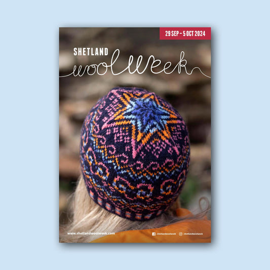 Islesburgh Toorie Hat Pattern - Shetland Wool Week 2024 (Paper Copy)