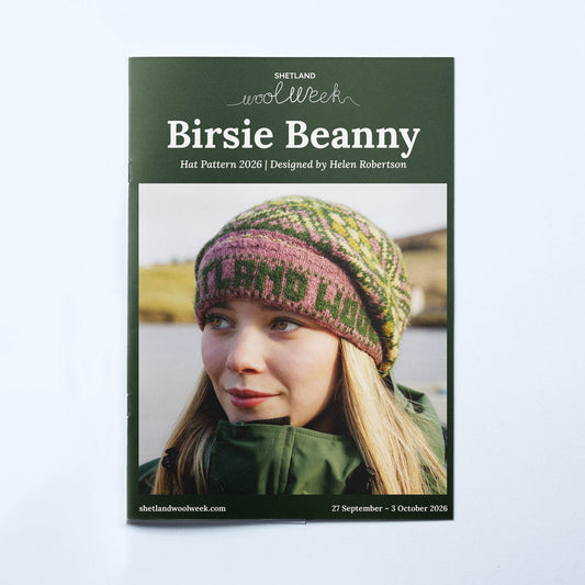 Birsie Beanny - Shetland Wool Week 2026 (Paper Copy)