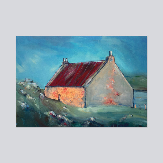 Mootie's Hoos Postcard - Helen E Acklam