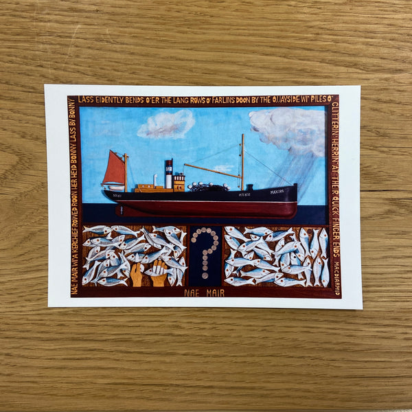 Mike McDonnell Postcard Set - Fishing