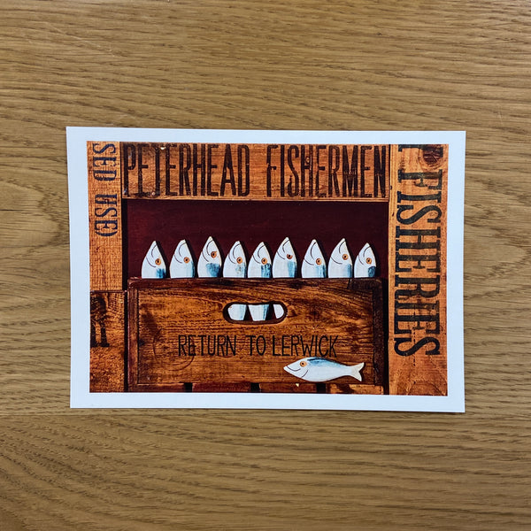 Mike McDonnell Postcard Set - Fishing