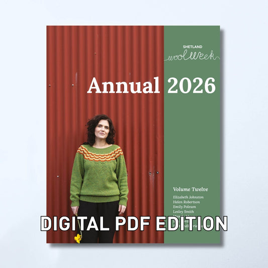 DIGITAL PDF EDITION - Shetland Wool Week Annual 2026