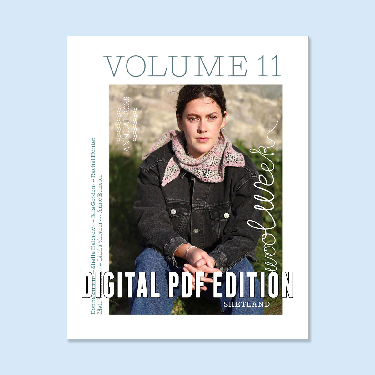 PRE-ORDER DIGITAL PDF EDITION - Shetland Wool Week Annual 2025