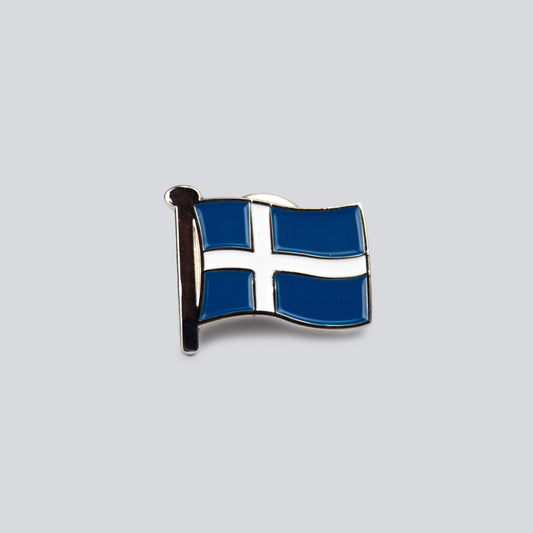 Shetland Flag Pin Badge