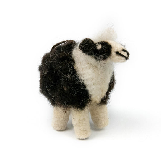 Needle Felted Shetland Sheep