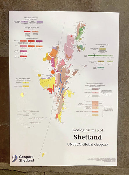 Geological Map of Shetland
