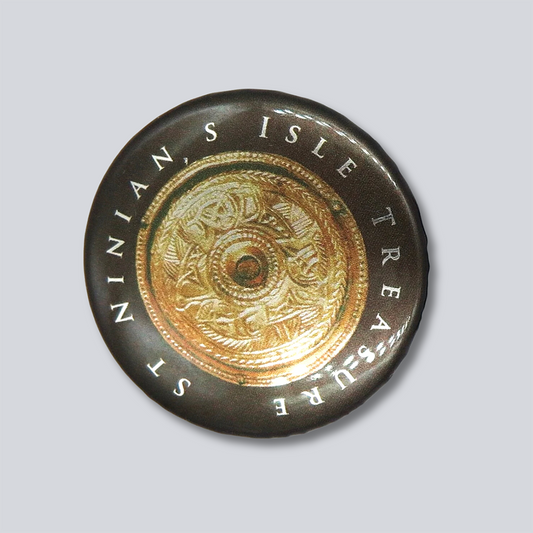 St. Ninian's Isle Treasure Badge (Round)