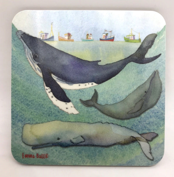 Whales Coaster