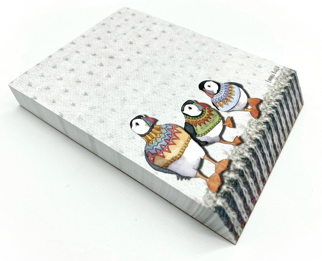 Woolly Puffins Slant Pad